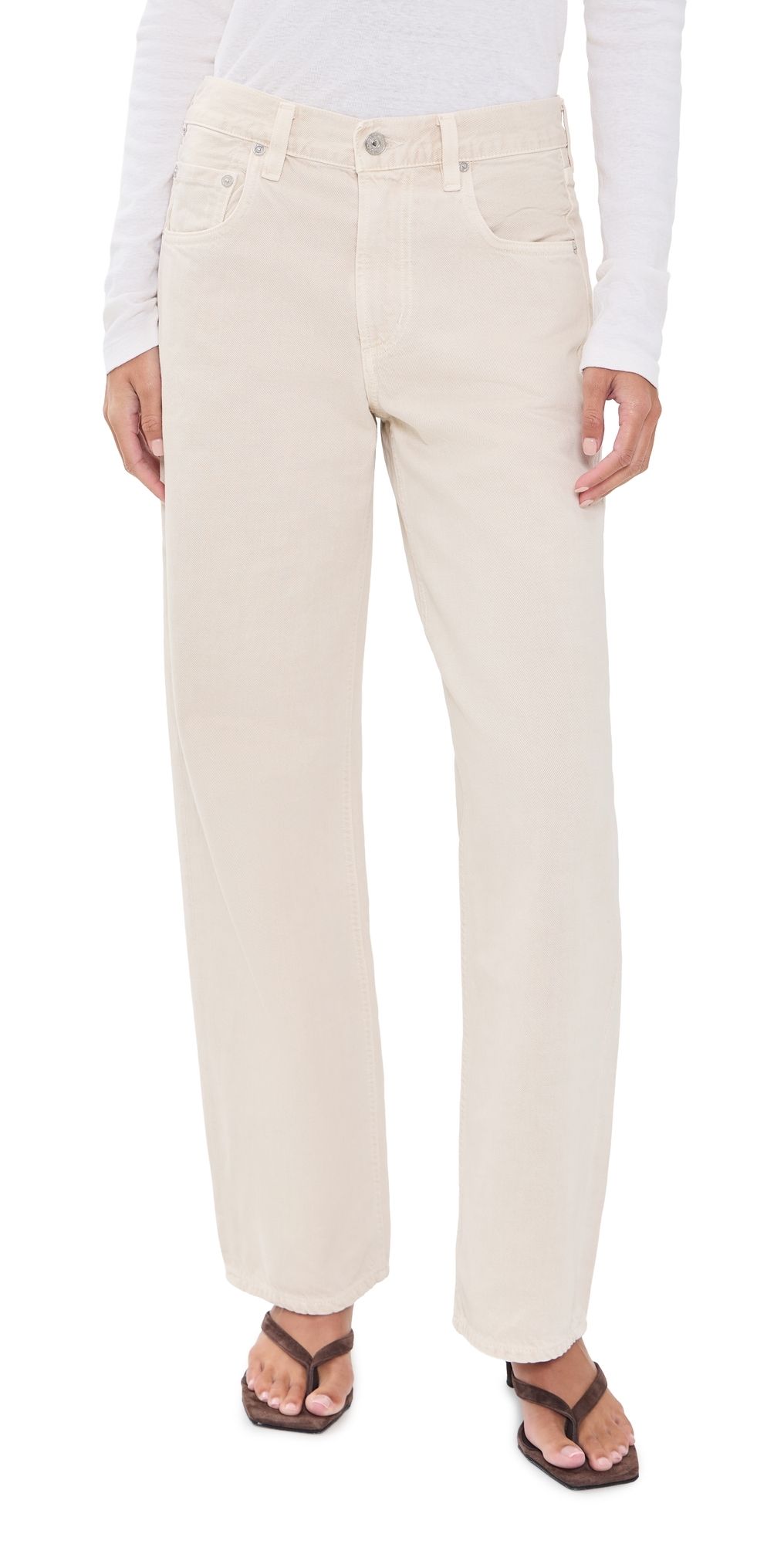 Citizens of Humanity Lindz Straight Jeans Almondette 29