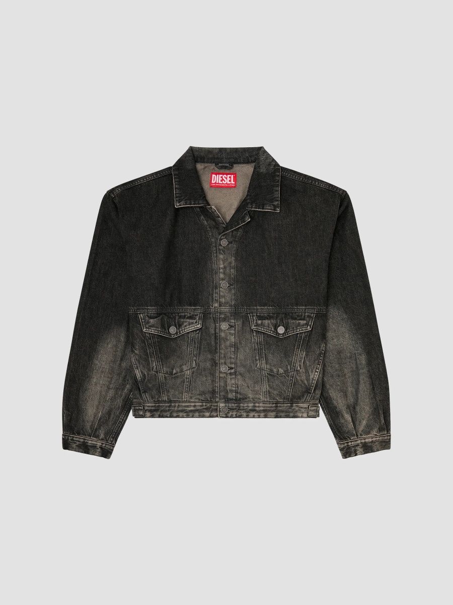 Diesel Men's Morghi Denim Jacket - Black Denim - Size XXL
