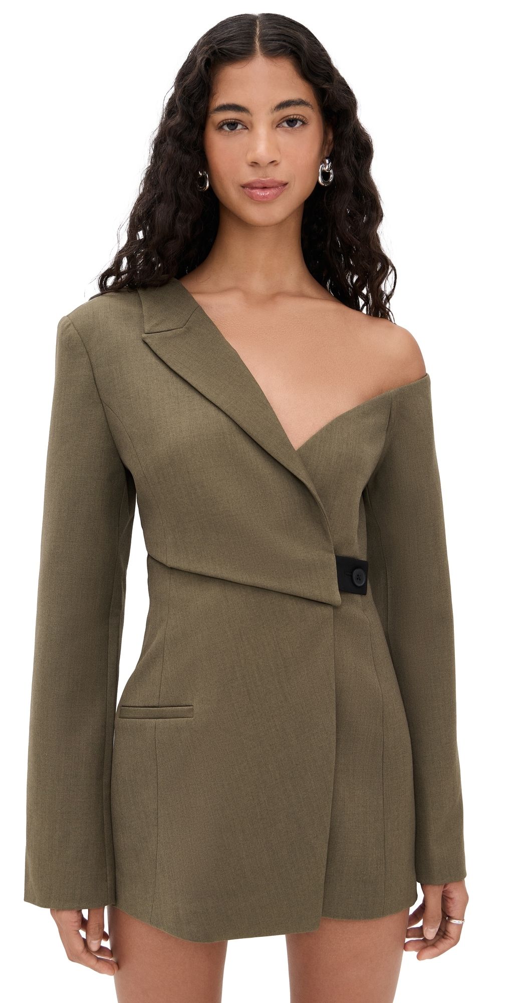 SIR. Sartoria Mini Dress Chocolate Marle 1