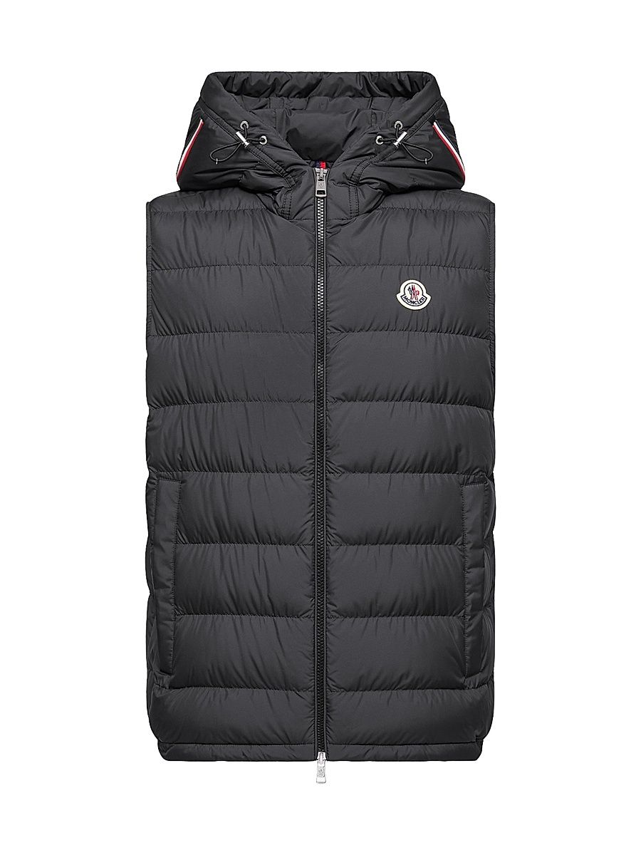 Men's Marseillan Puffer Vest - Black - Size XXXL