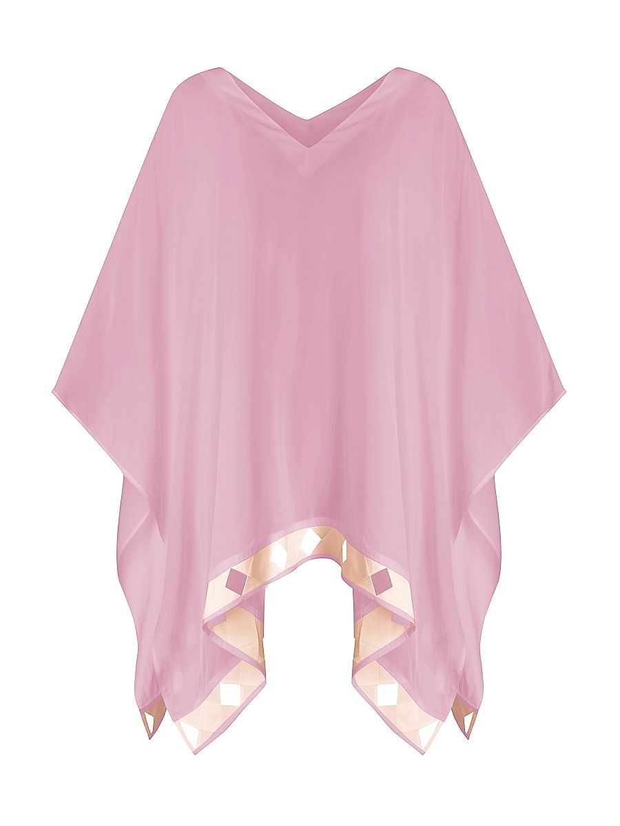 Women's Tulum Poncho Coverup - Pink