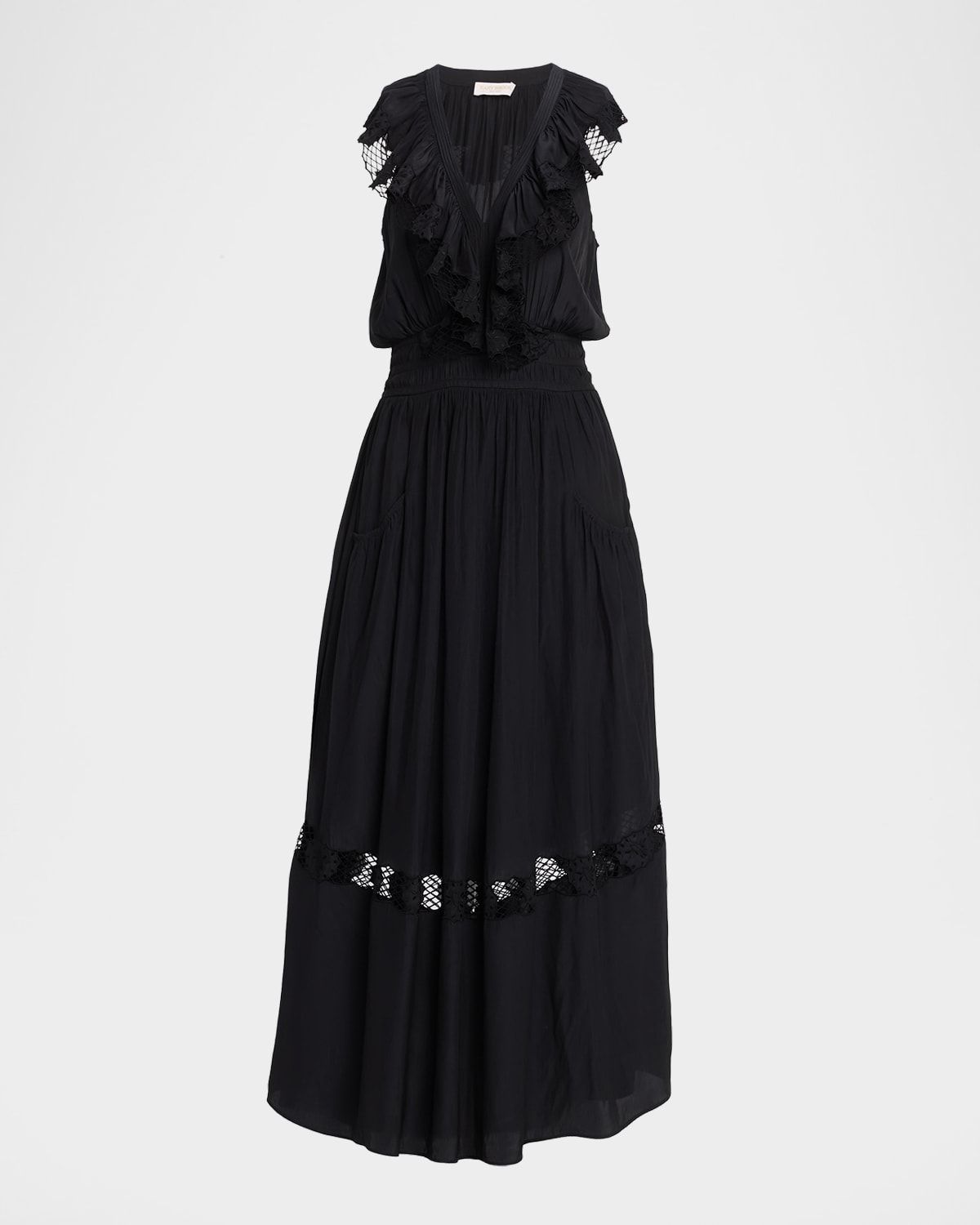 Laila V-Neck Maxi Dress