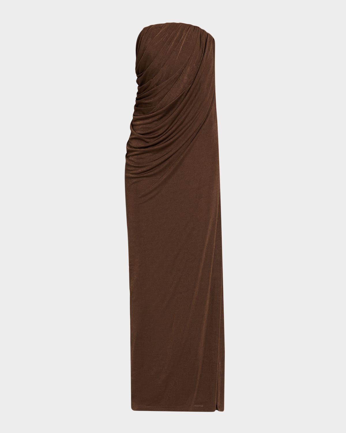 Zella Draped Strapless Dress