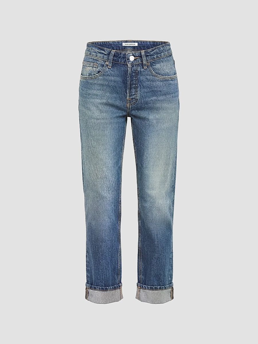 Women's Vintage Straight Ankle Jeans - Indigo - Size 8
