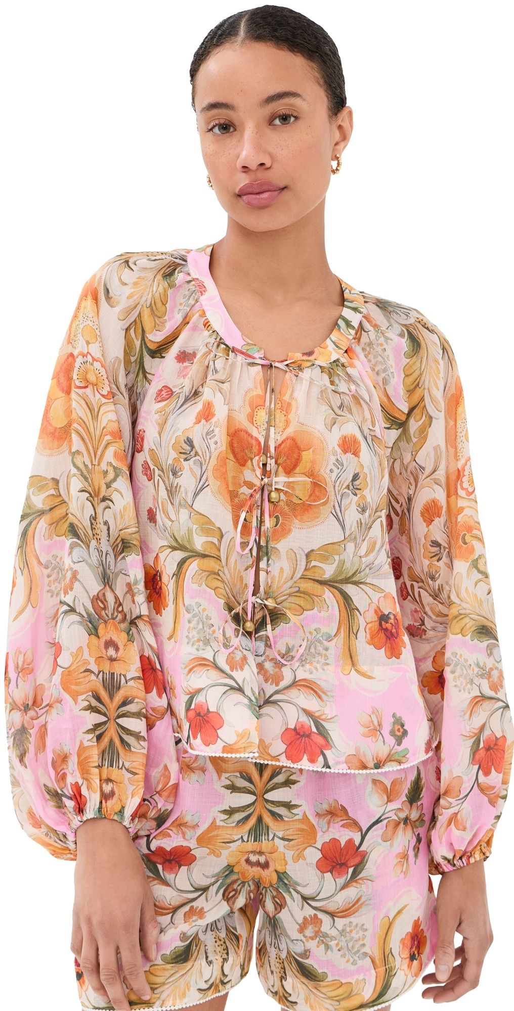 Borgo de Nor Henri Top Sun Fire Garden/Lilac 12