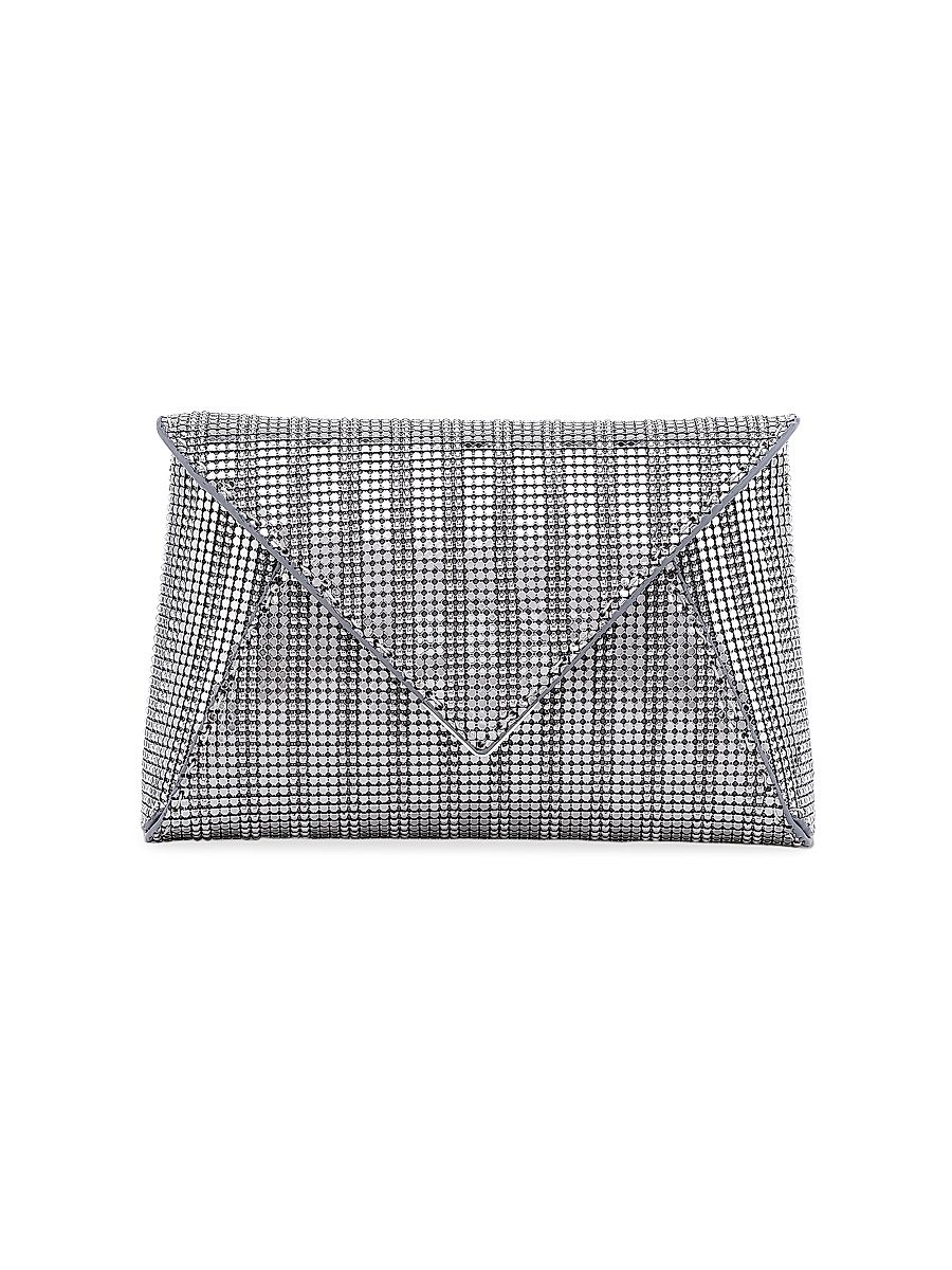 Women's Lee Pouchet Small Chainmail with Silver Hardware - Sterling