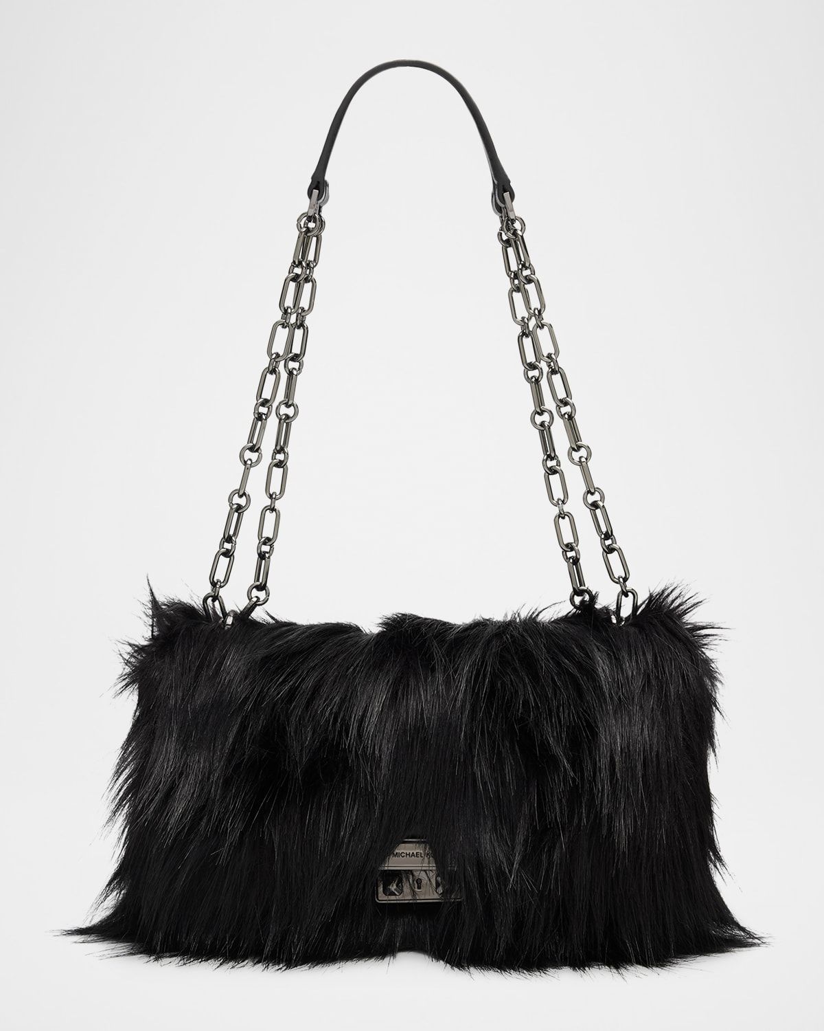 Tribeca Large Faux Fur Crossbody Bag