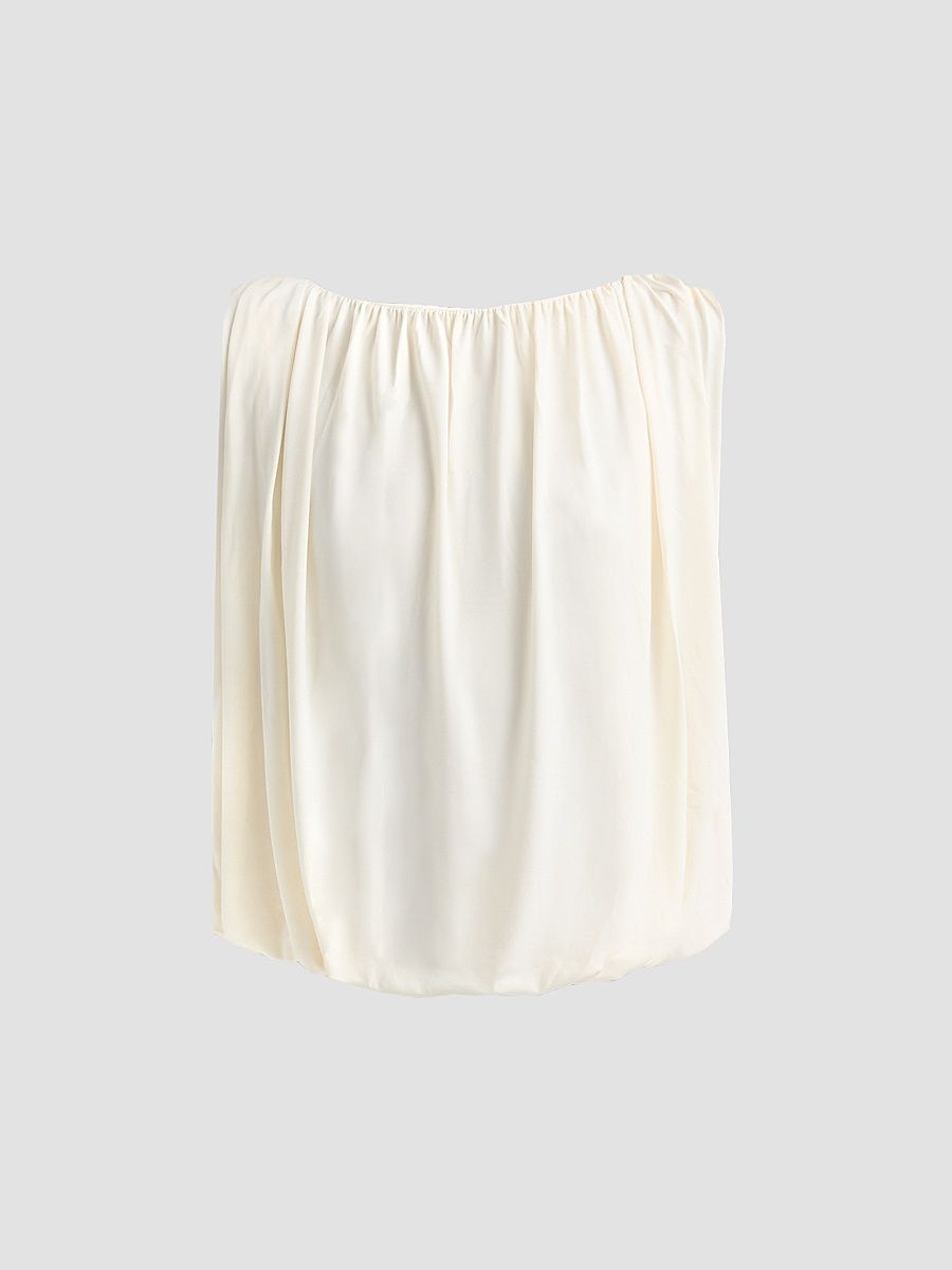 Women's Fay Bubble Top - Porcelain - Size XXS