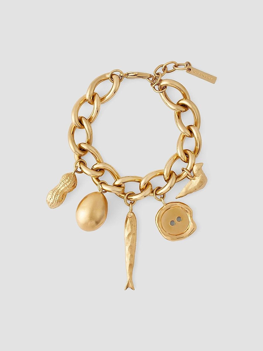 Givenchy Women's Lucky Charms Bracelet in Metal - Golden Yellow