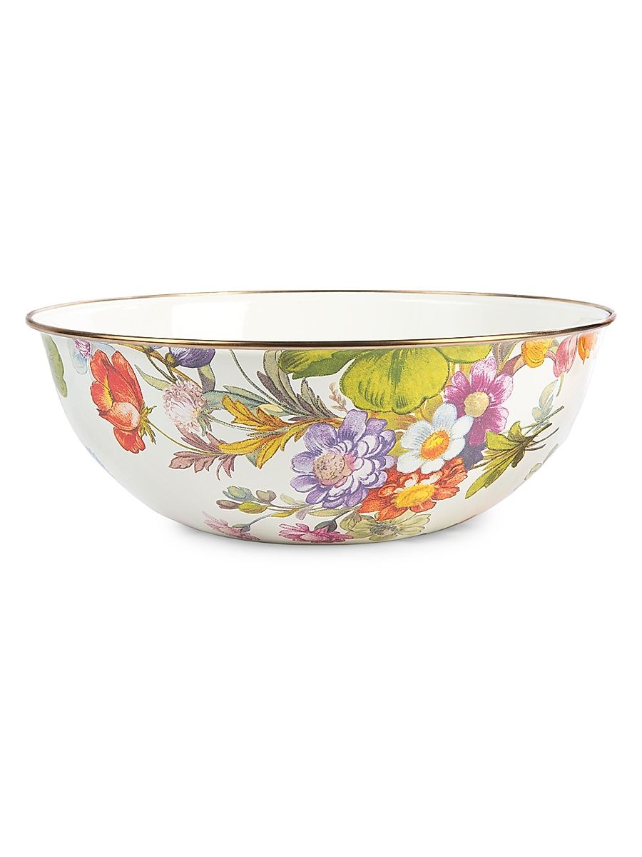 Extra Large Flower Market Everyday Bowl
