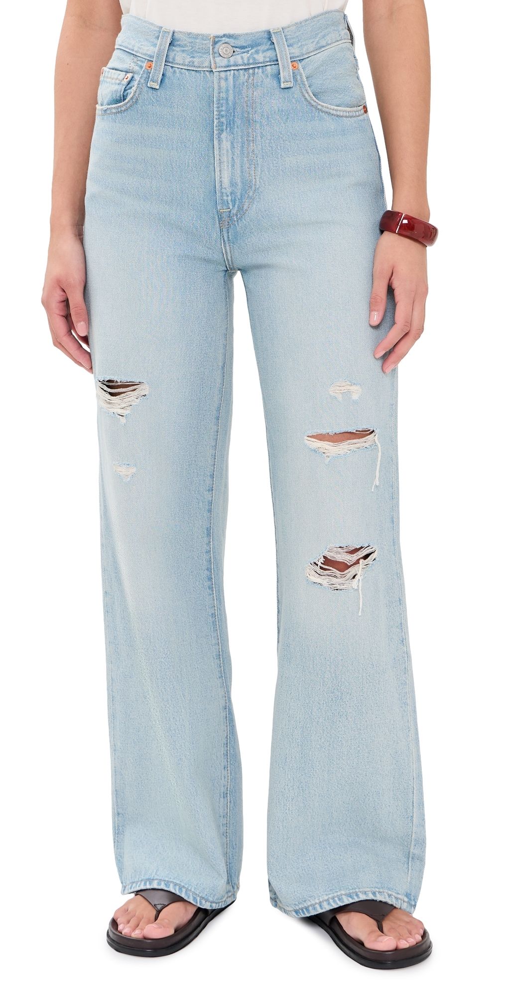 Levi's Ribcage Wide Jeans Set Up 27
