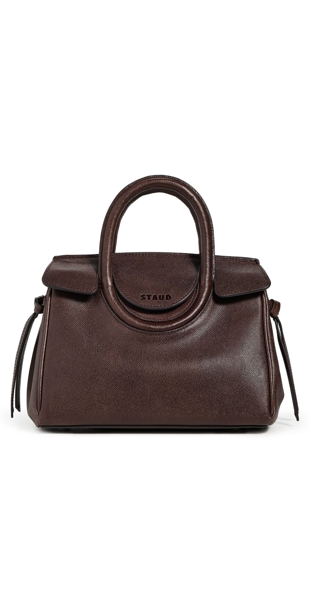 STAUD Maude Mini Carryall Purse Espresso One Size