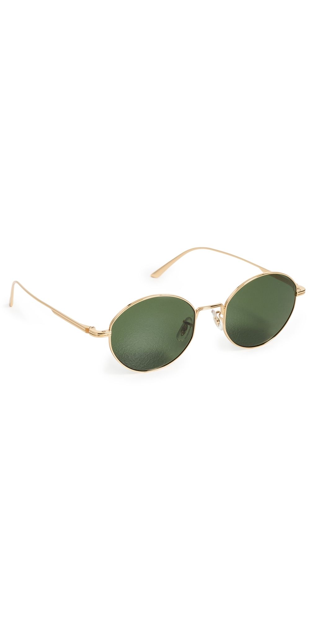 Oliver Peoples Eyewear Oliver Peoples Eyewear x Khaite 1994C Sunglasses Gold/Vibrant Green One Size