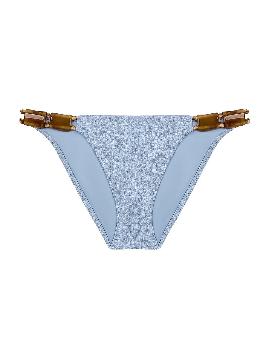 Women's Firenze Lesley Bikini Bottom - Blue - Size XS