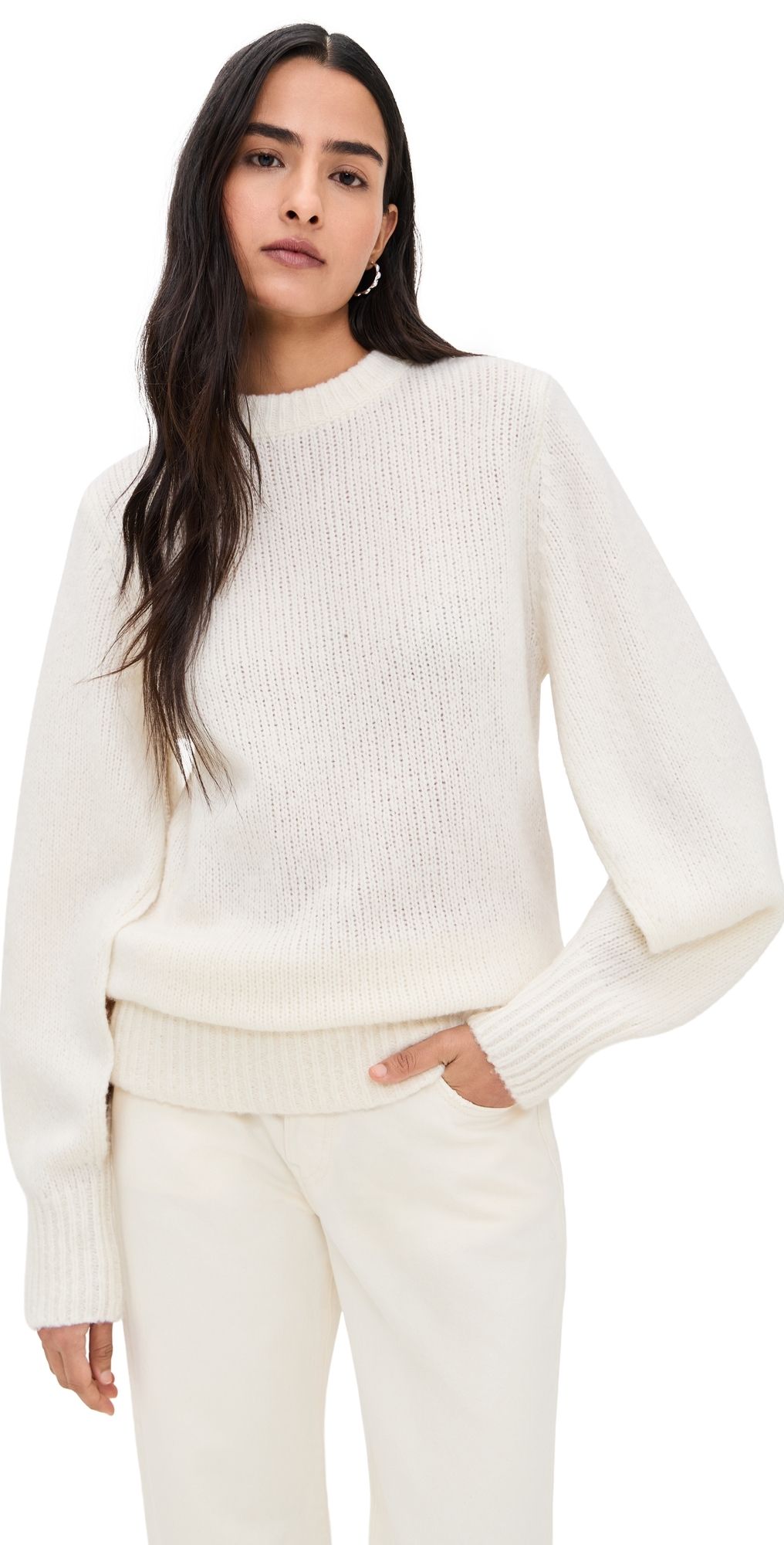 ALIGNE Liv Cashmere Sweater Ivory 10