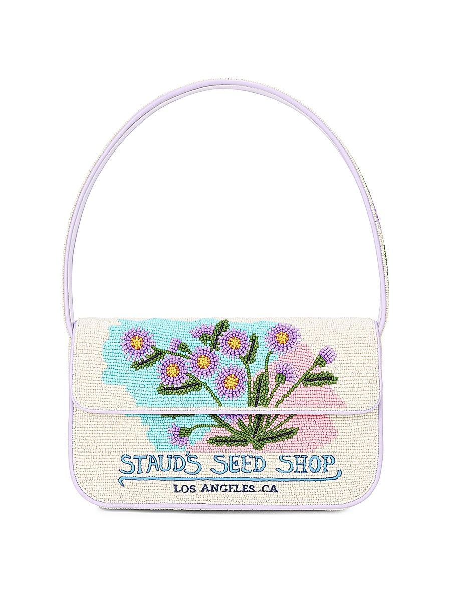 Women's Tommy Beaded Shoulder Bag - California Aster