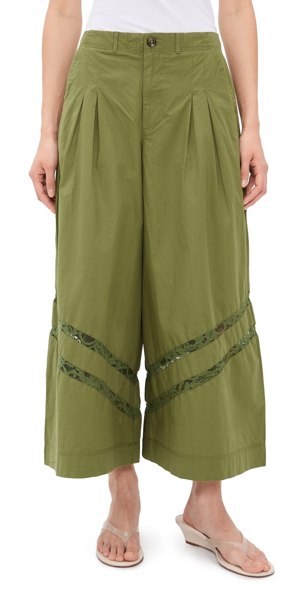 Damson Madder Jadey Culottes Olive 16
