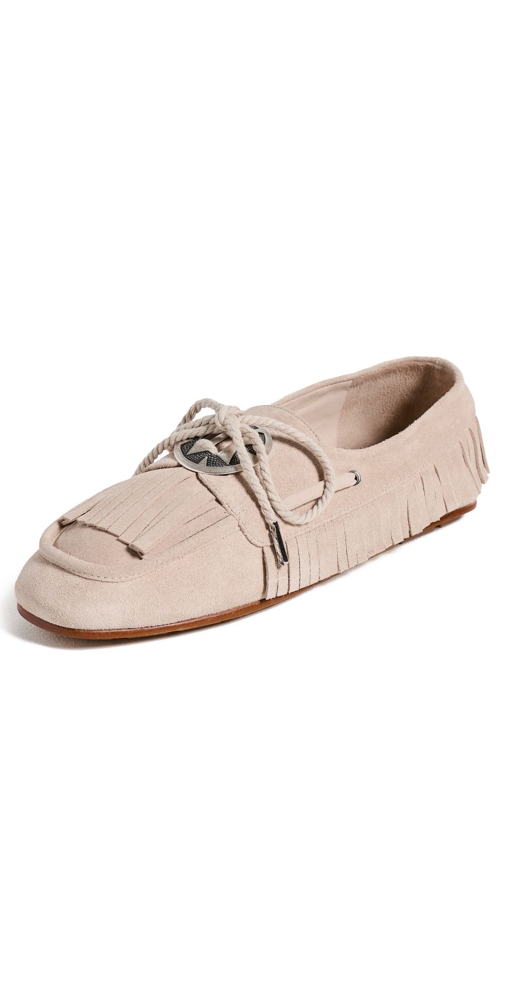 Freda Salvador Ramona Loafers Sahara Suede 10