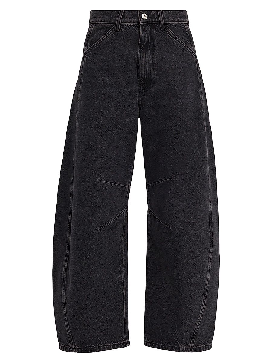 Women's The Bowie High-Rise Barrel-Leg Jeans - Parade - Size 31