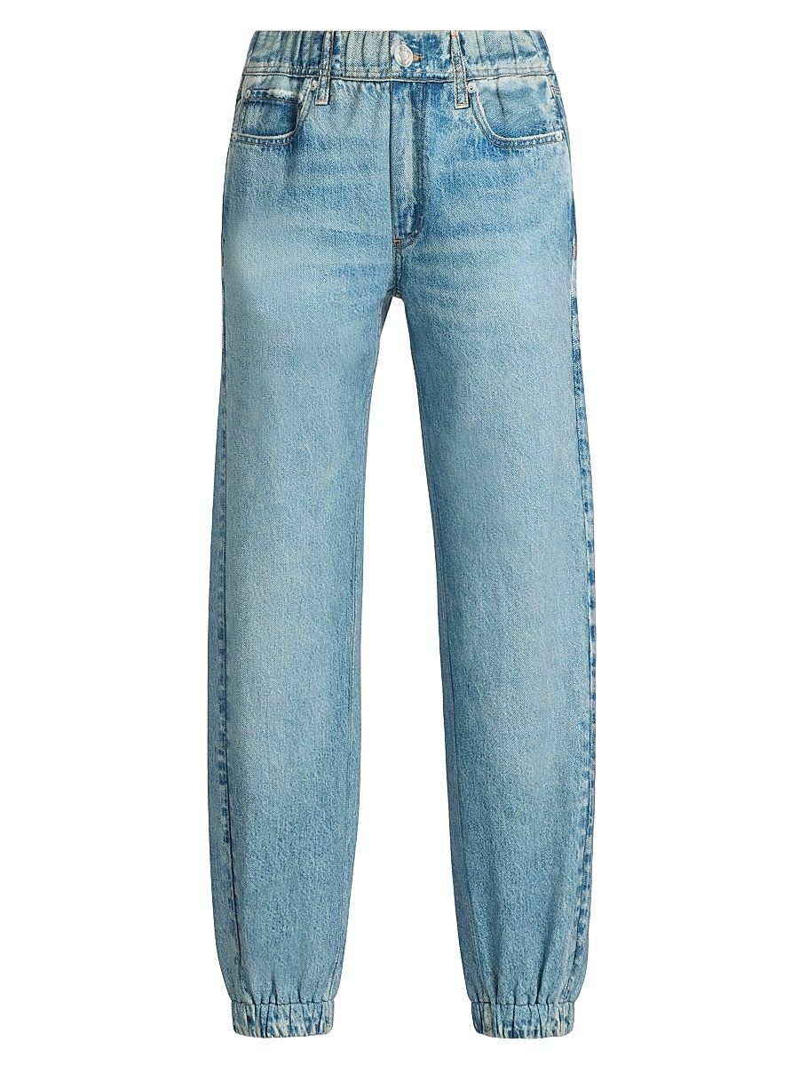 Women's Miramar Terry Pull On Jogger Pants - Valentina - Size Medium