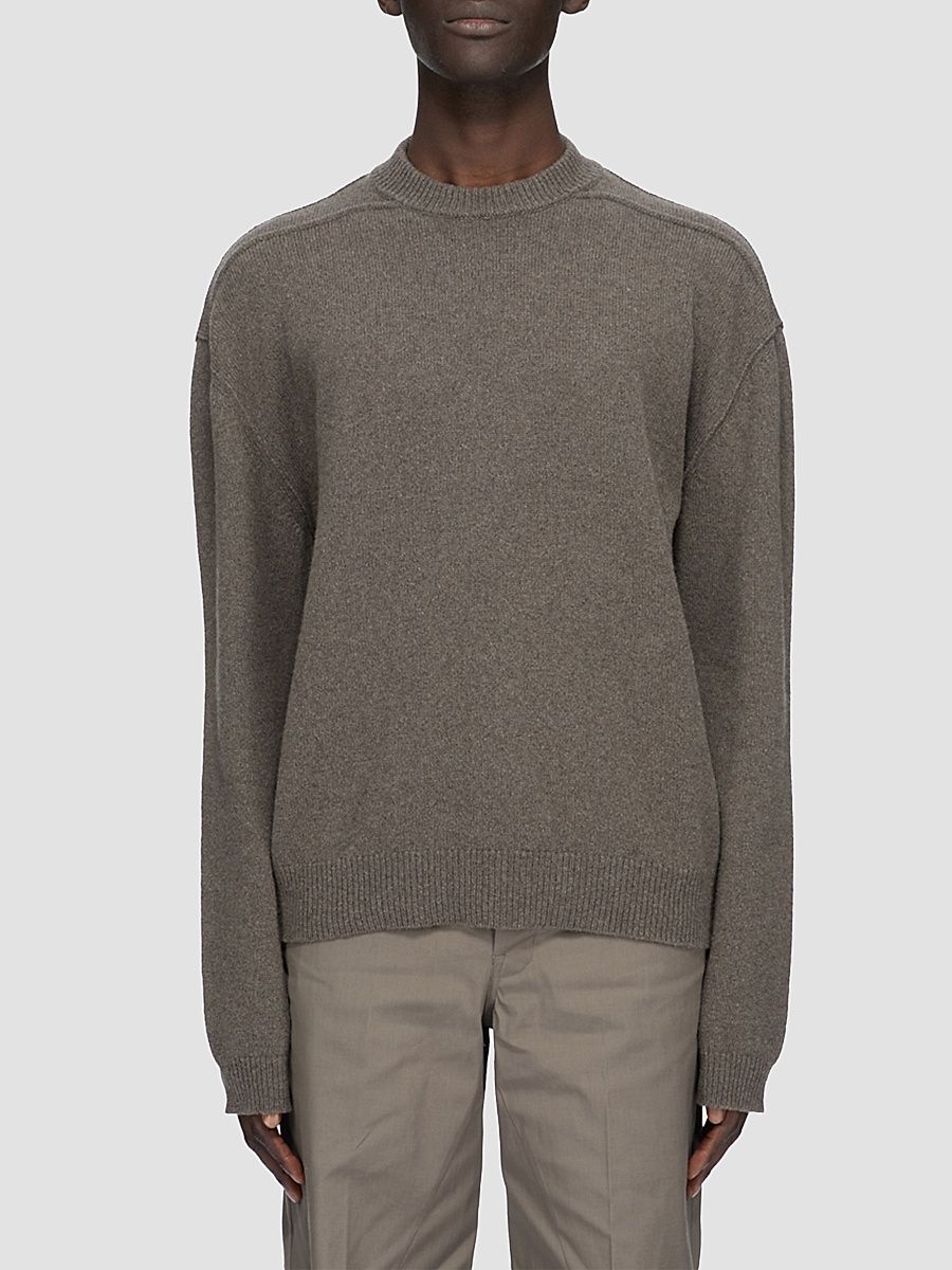 Men's Tommy Lupetto Cashmere-Wool Crewneck Sweater - Dust - Size XXL