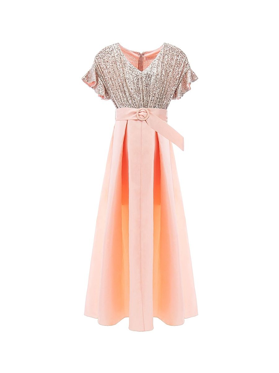 Girl's Arcola Dress - Peach - Size 16