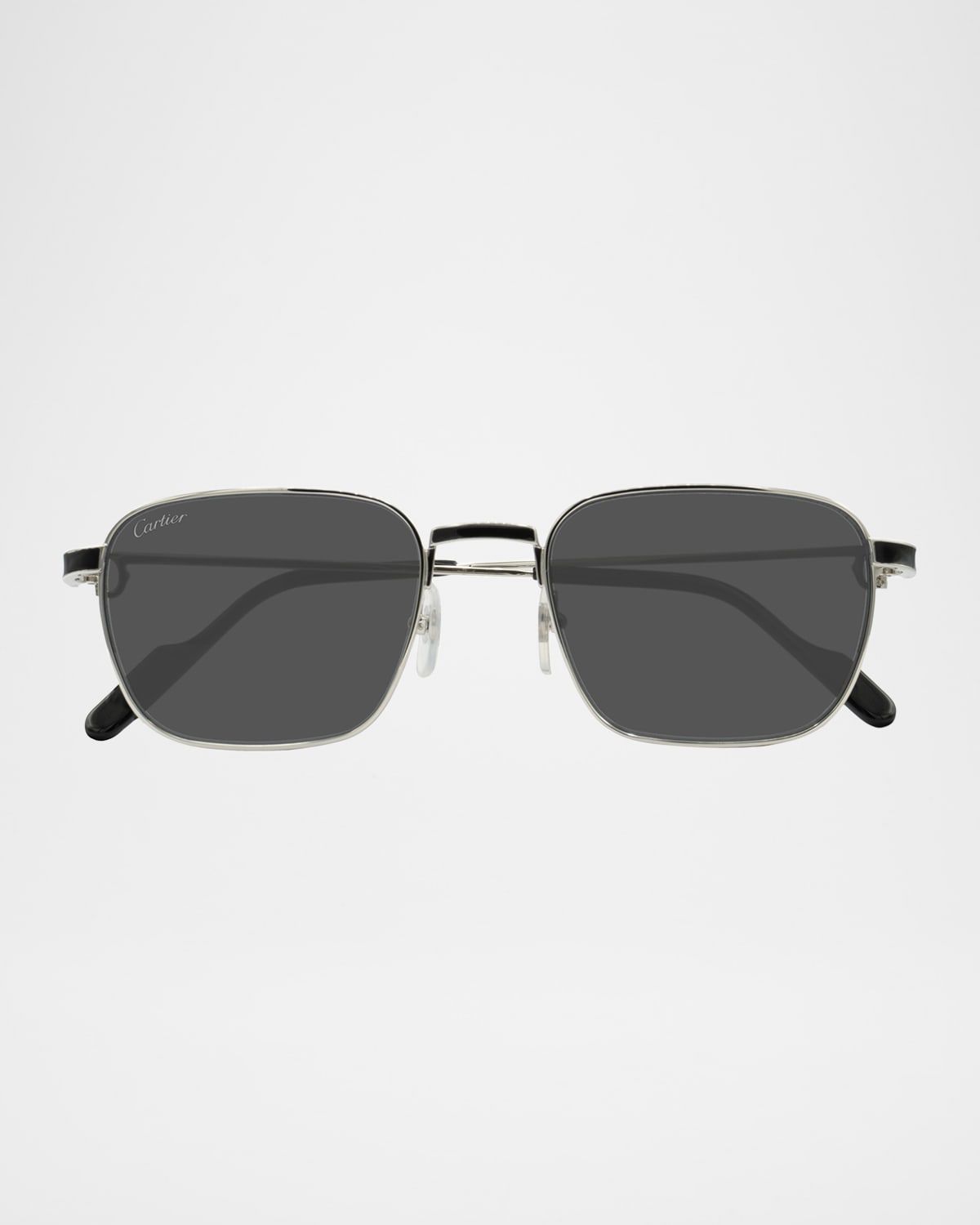 Men & apos;s CT0497SM Metal Rectangle Sunglasses