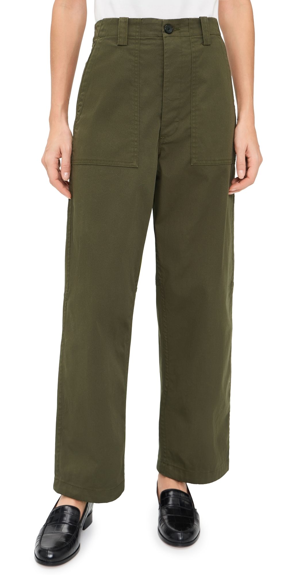 A. L.C. Brayden Pants Olive 0