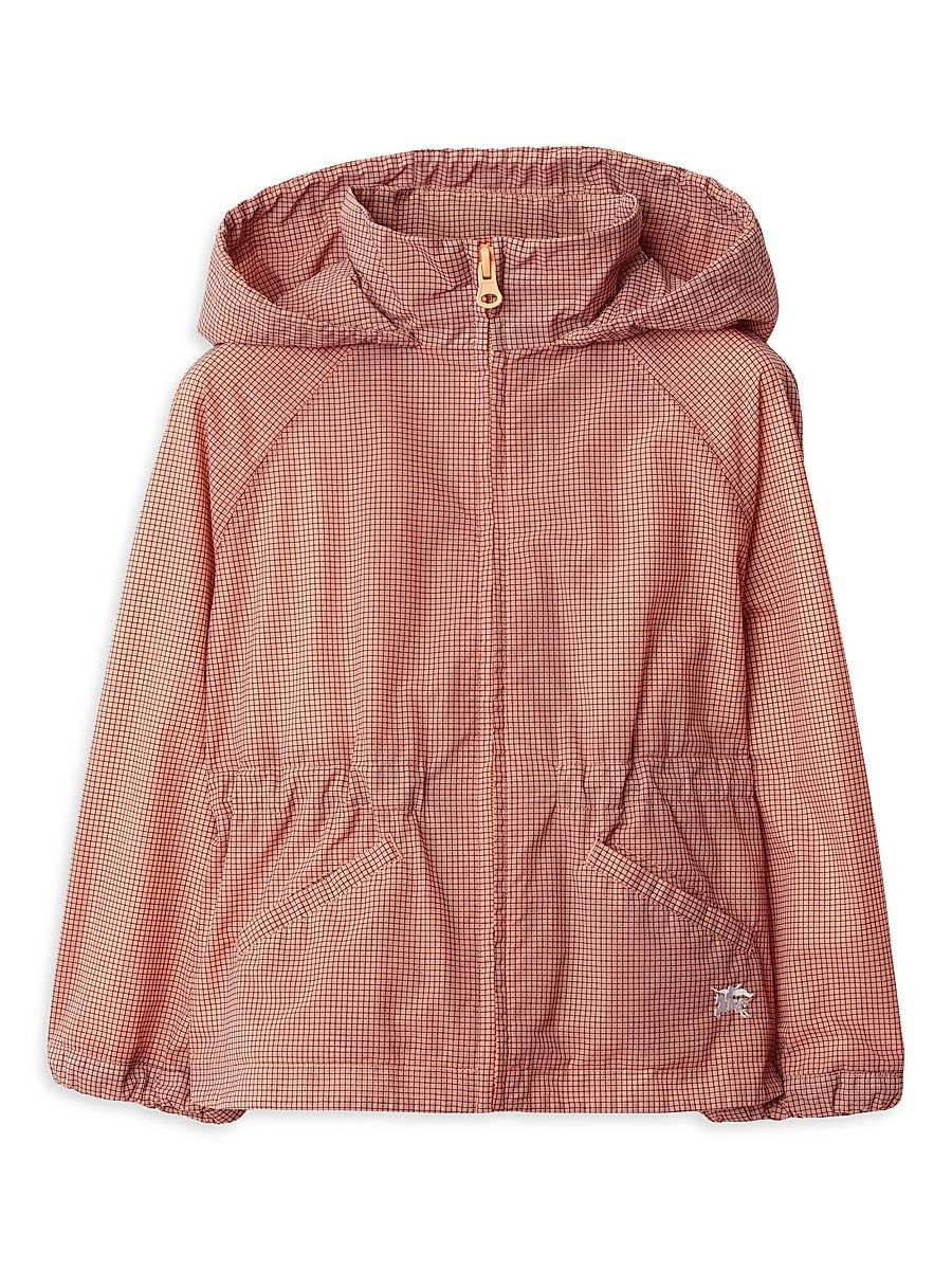 Baby Girl's, Little Girl's & Girl's Lightweight Hooded Jacket - Dusky Coral - Size 8