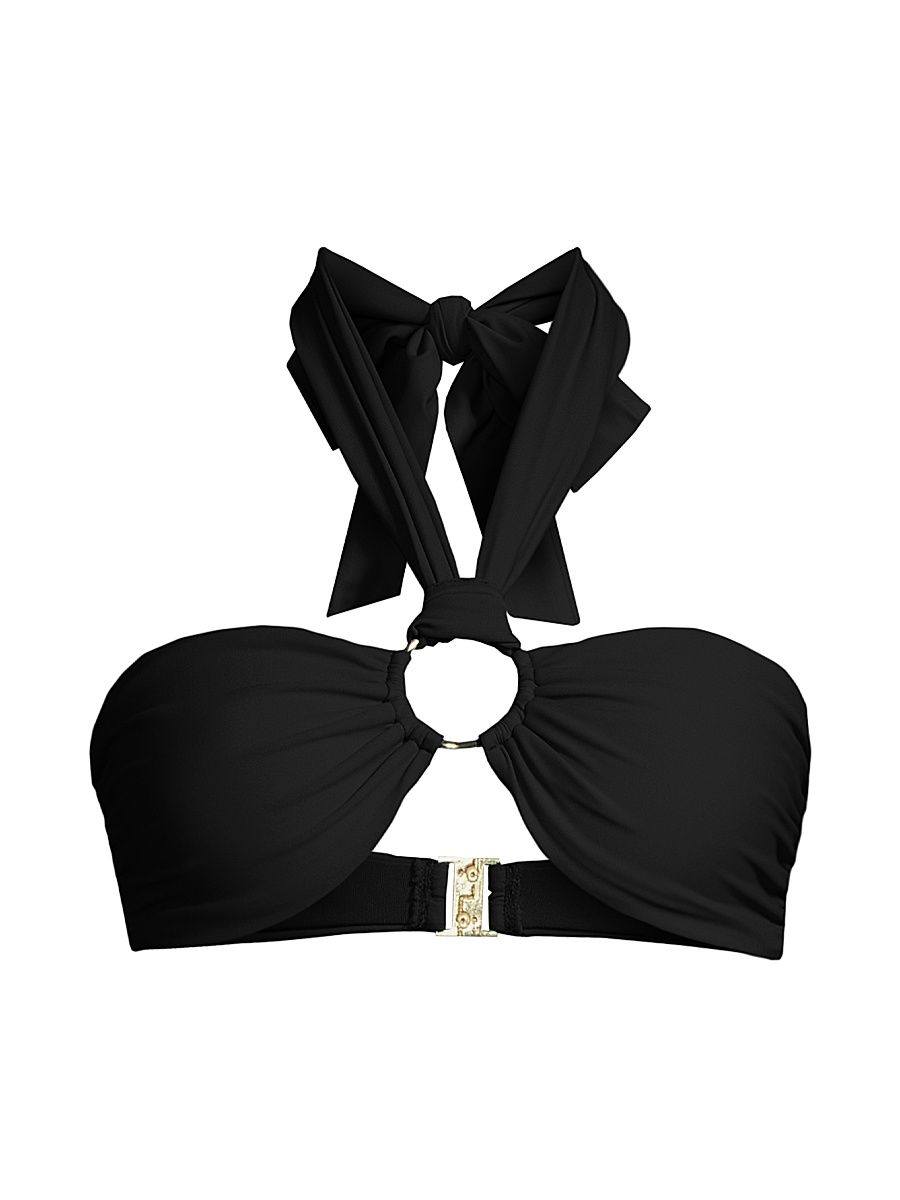 Women's Marie Bikini Top - Black - Size XL