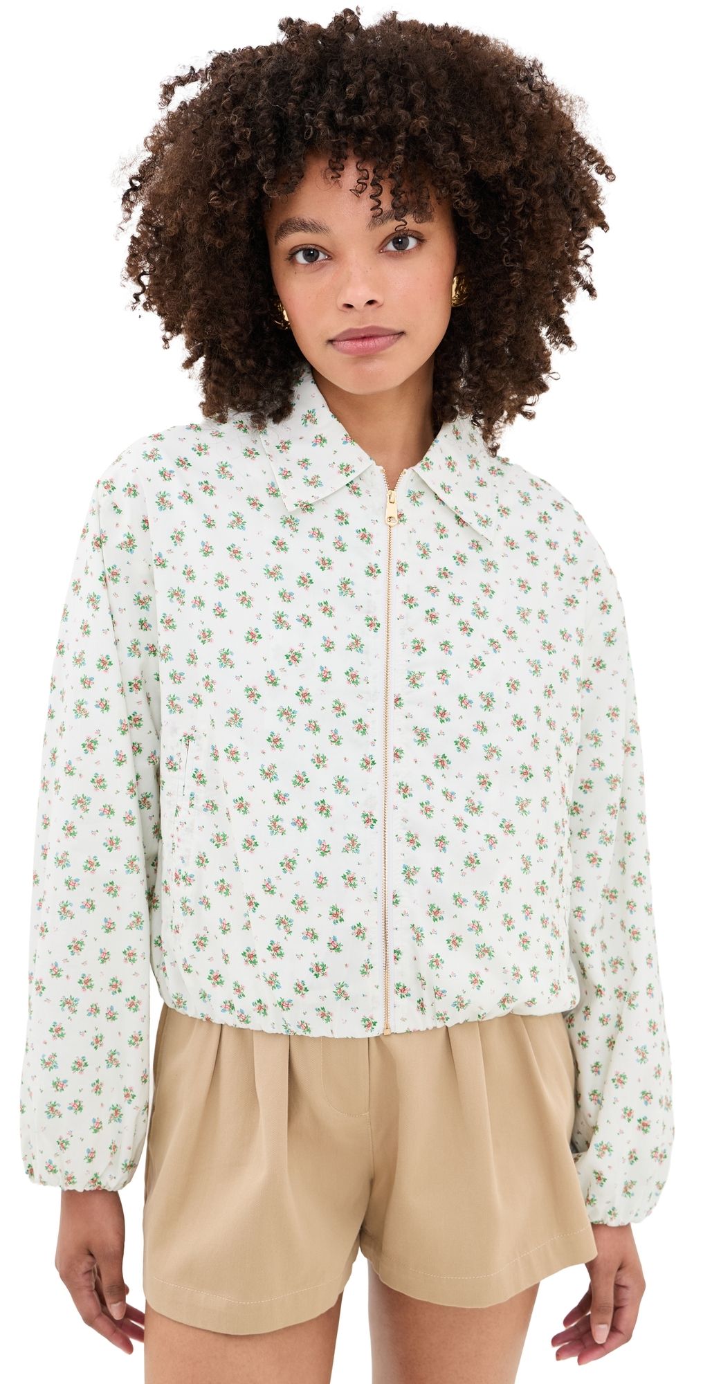 MAUDE CLUB Nadine Jacket Sprigged Floral M