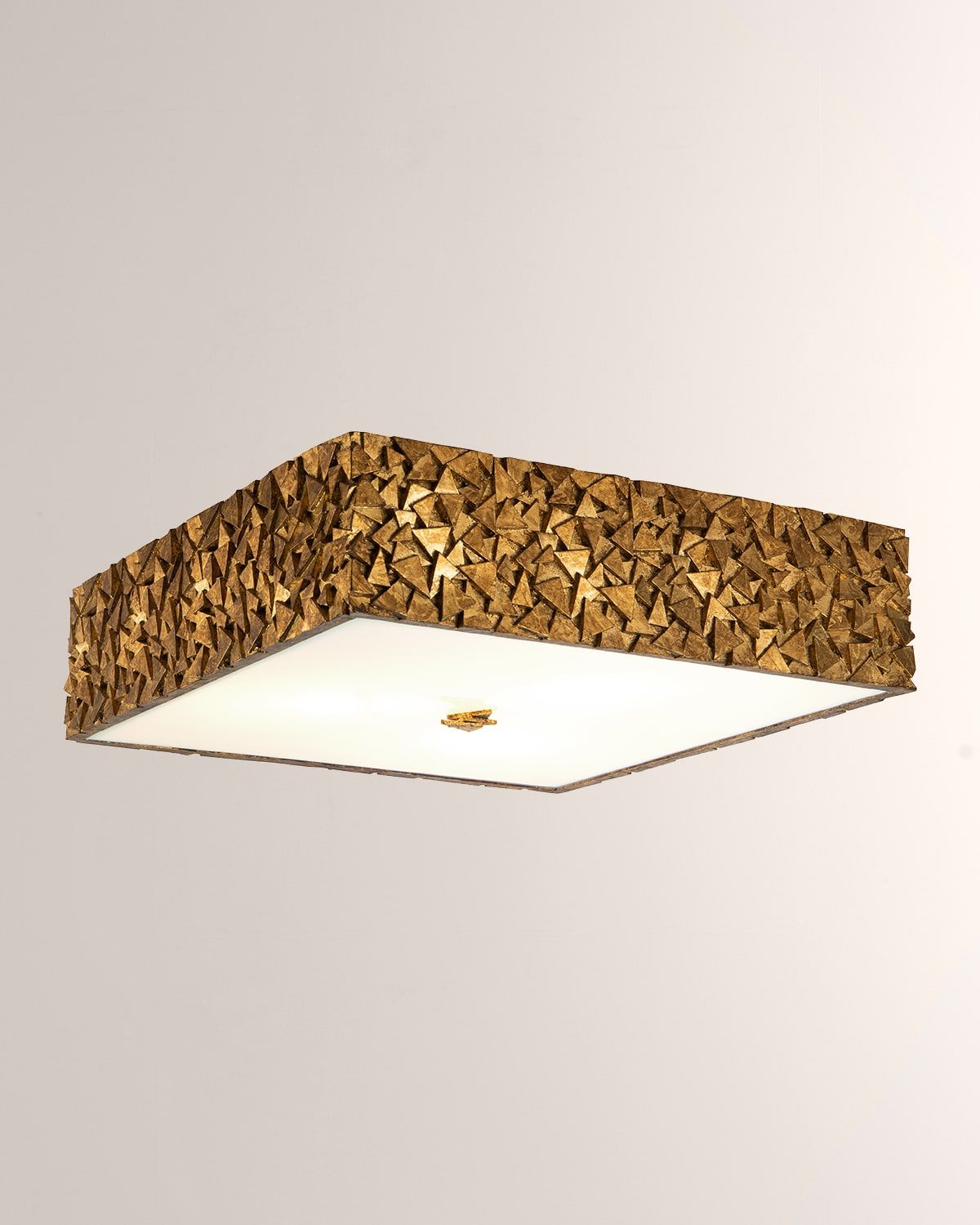 Mosaic 3-Light Square Ceiling Light