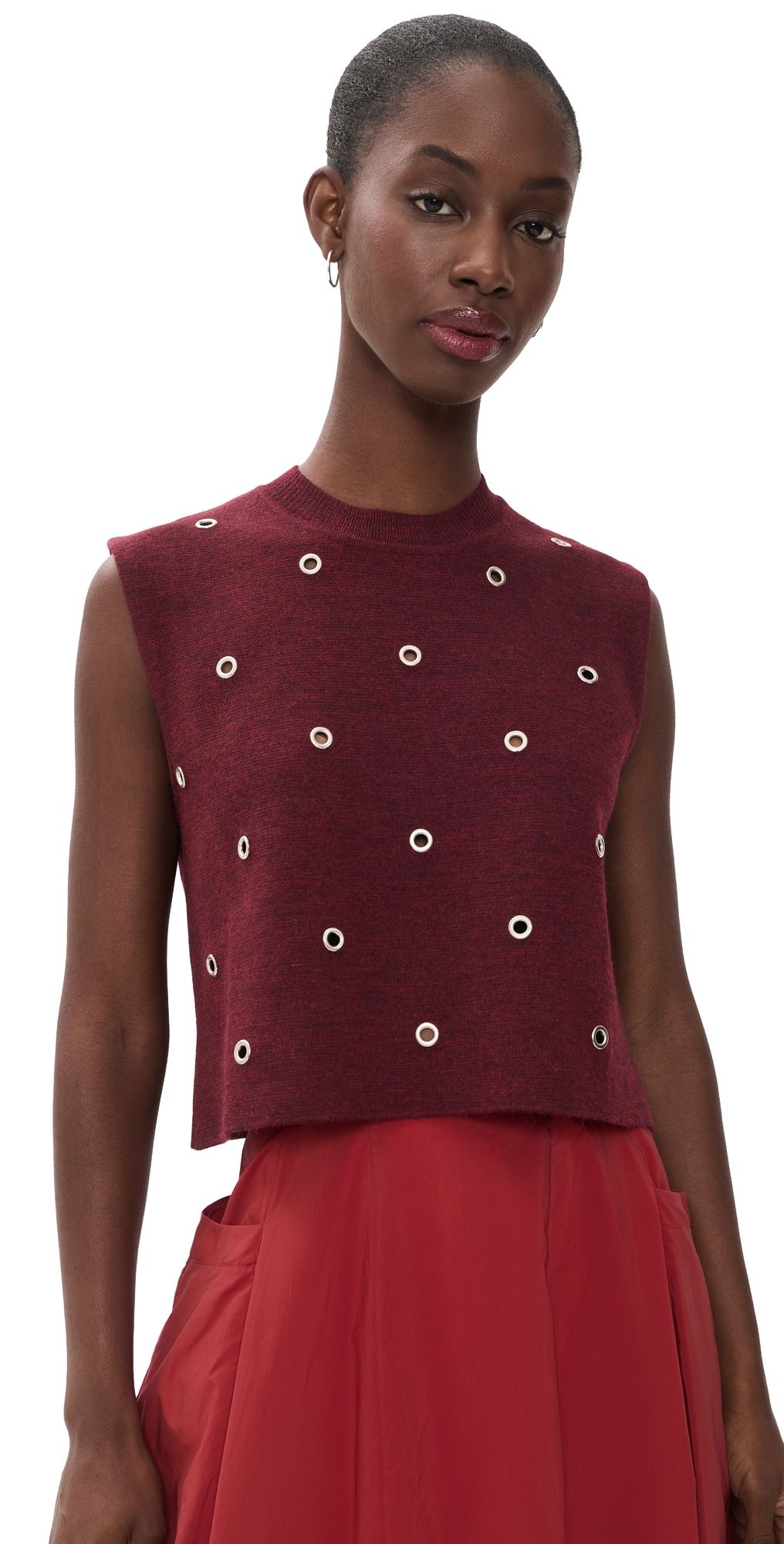 Rachel Comey Vega Alpaca Pullover Garnet M