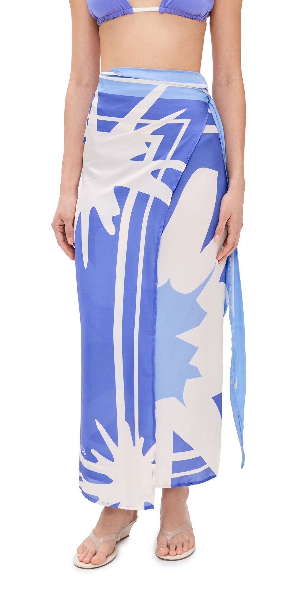 Ancora Orea Pareo Wrap Skirt Lavender One Size