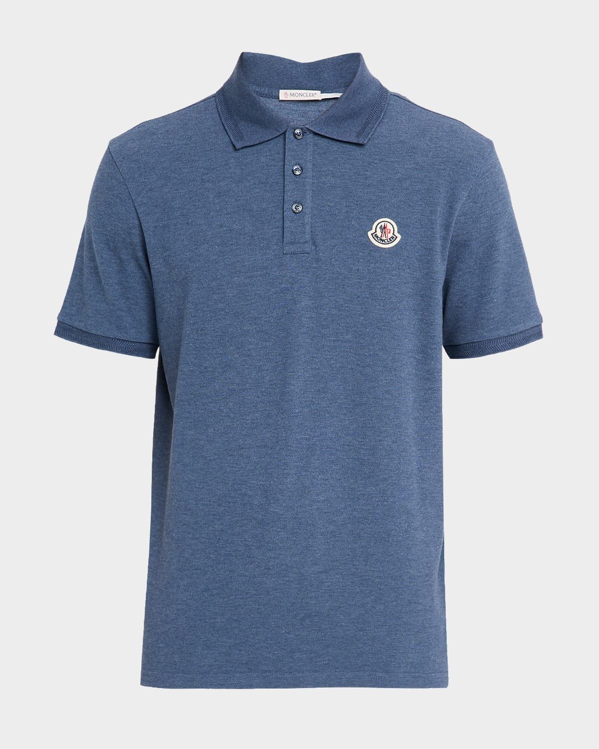 Men & apos;s Chest-Logo Pique Polo Shirt