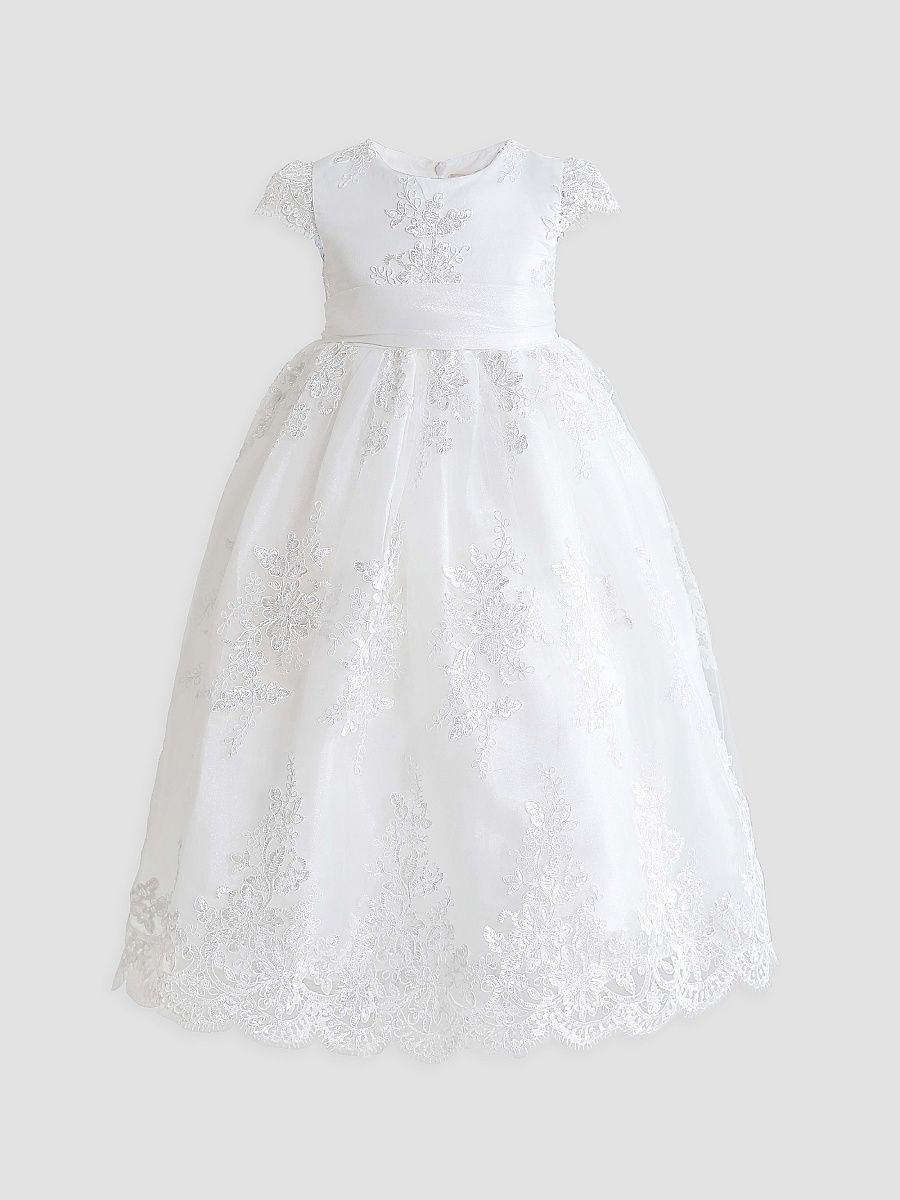 Little Girl's & Girl's Valina Dress - White - Size 9
