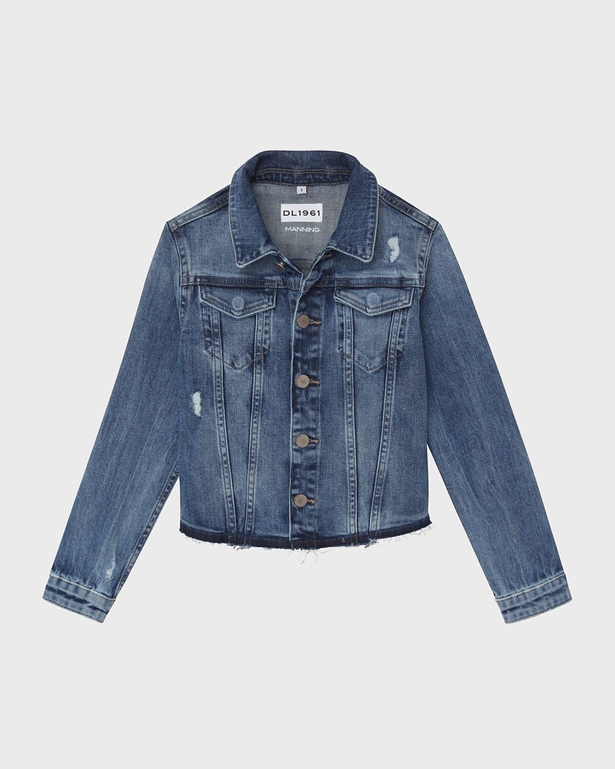 Girl & apos;s Manning Denim Jacket, Size S-L