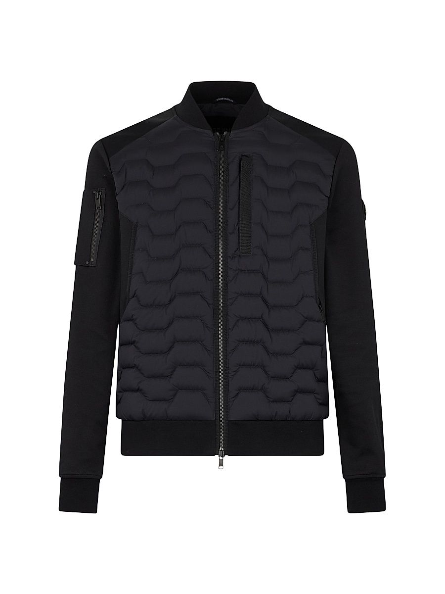 Men's Granite Down Bomber Jacket - Black - Size Large