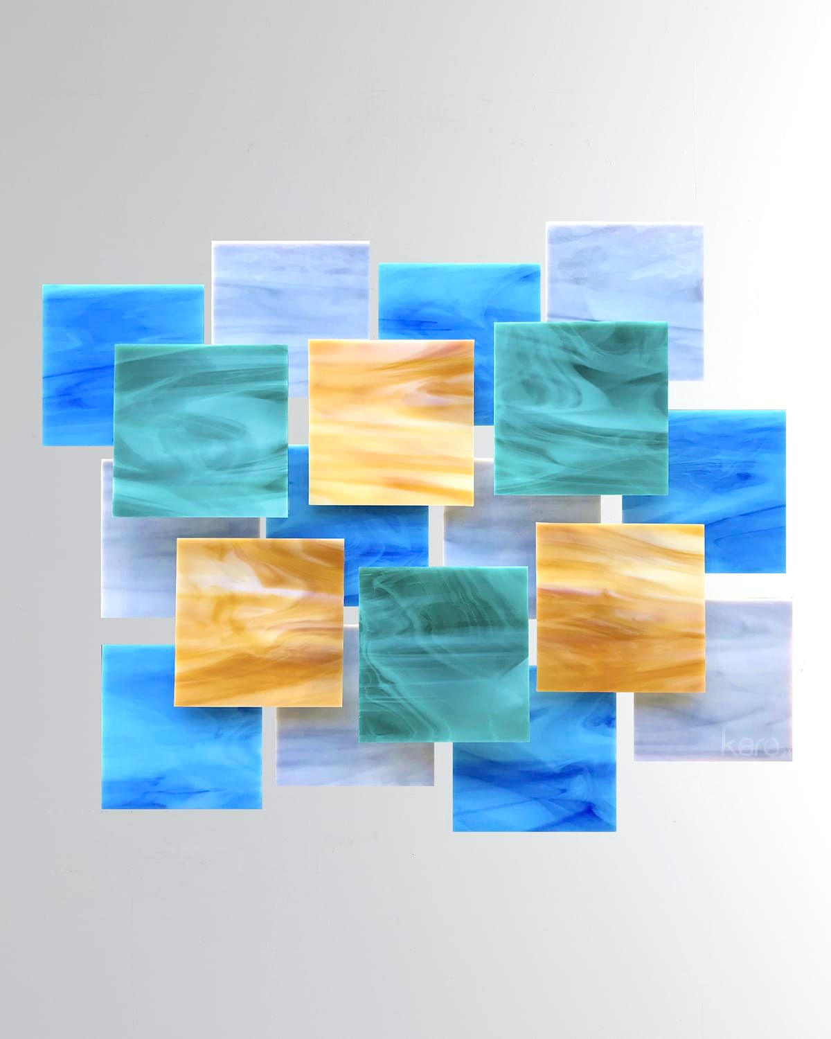 Enchanted Glass Wall Sculpture