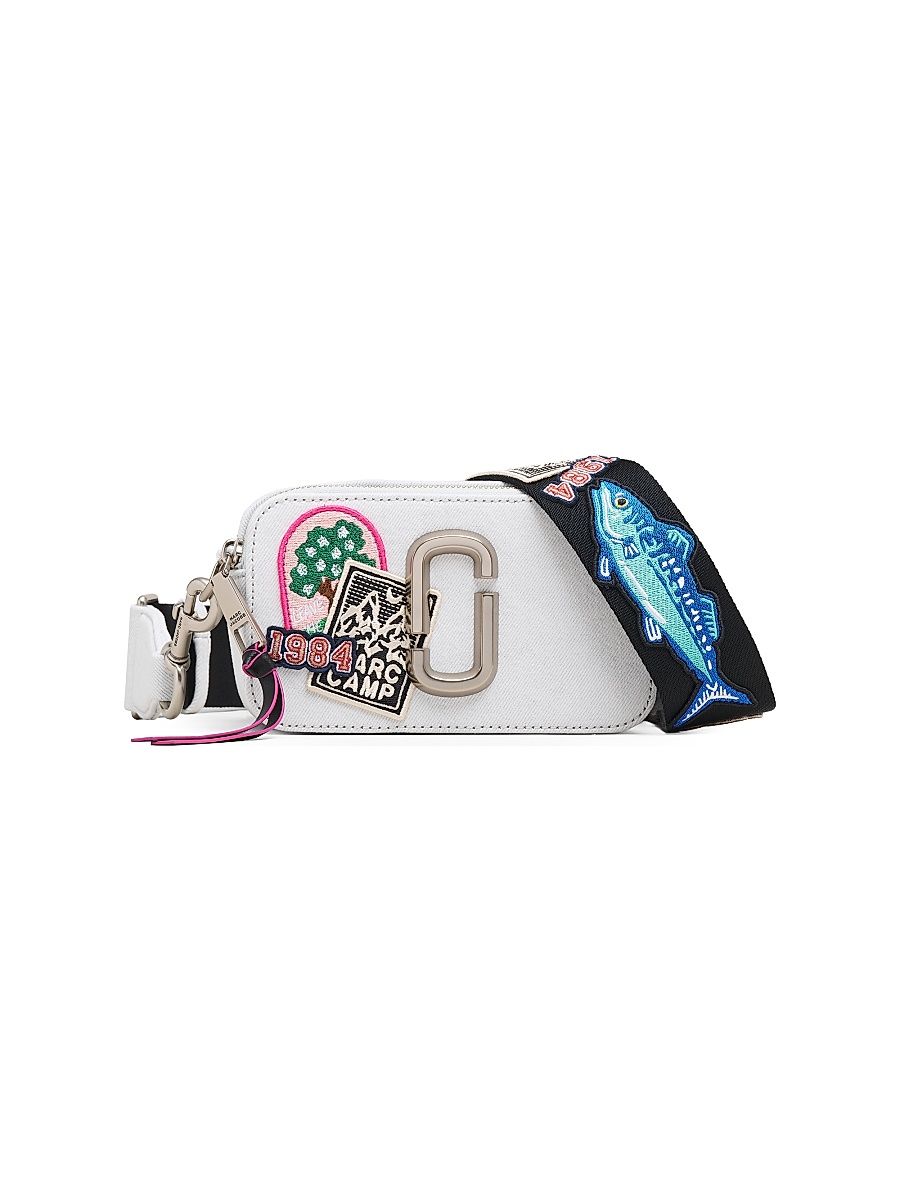 Women's The Snapshot Camp Patchwork Camera Bag - Light Wash