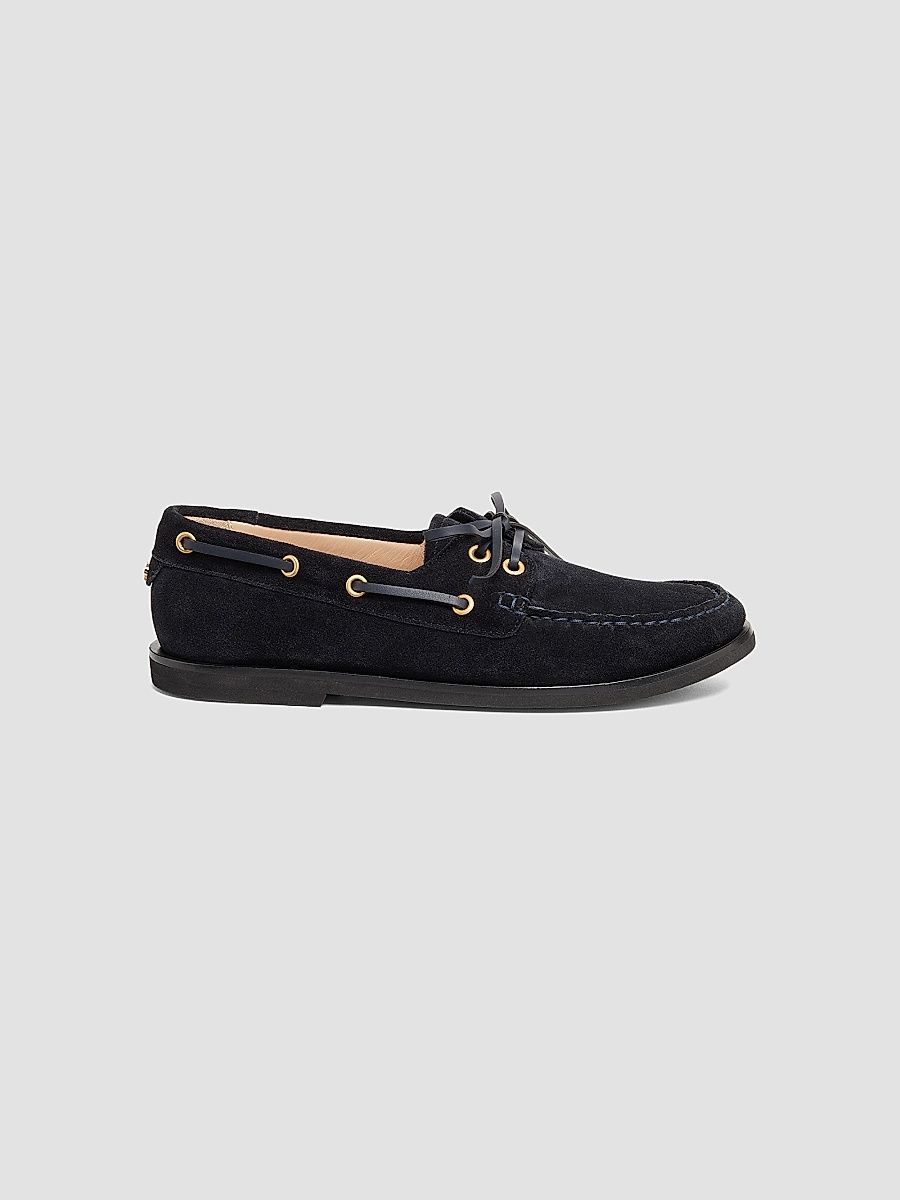 Gianvito Rossi Women's Suede Loafers - Denim - Size 11
