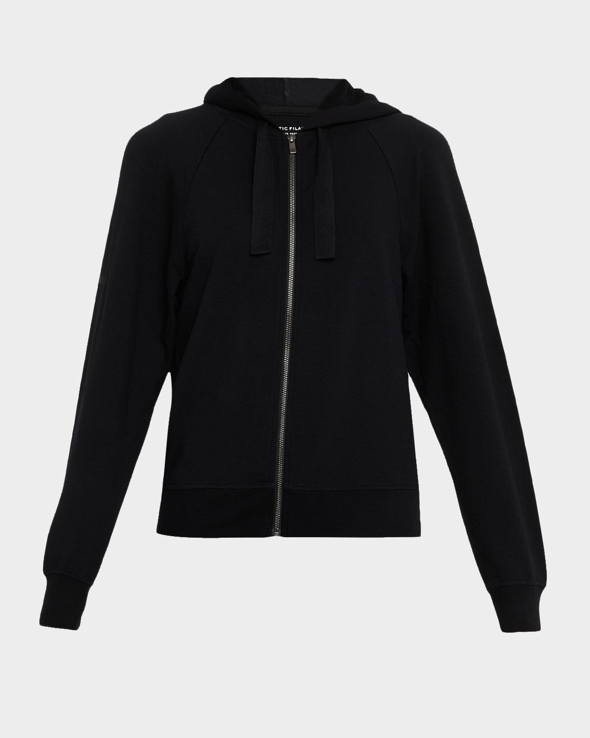 Zip-Front French Terry Hoodie