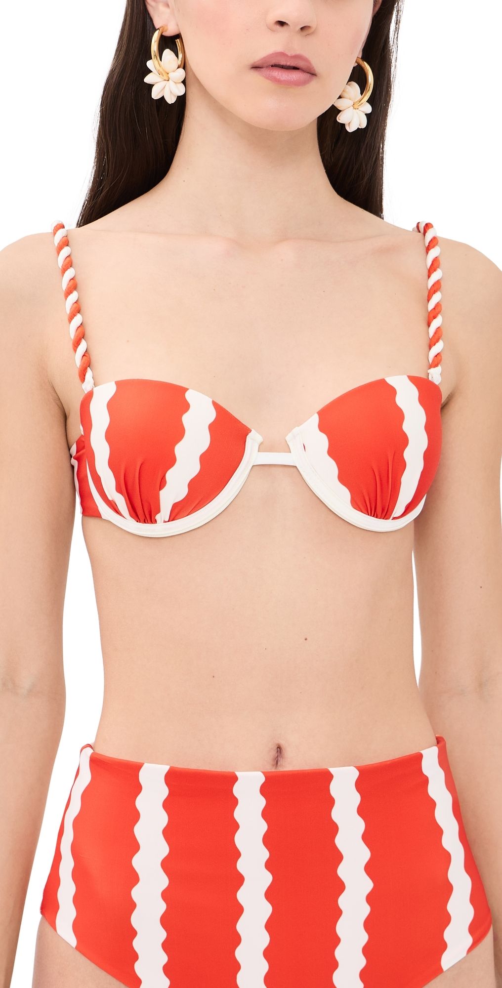 Ancora Bora Bikini Top Orange M