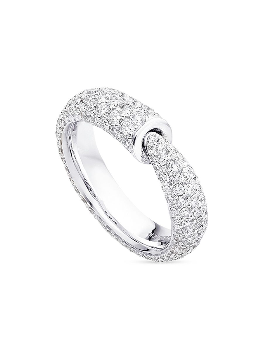 Women's Calla The One 18K White Gold & 2.70 TCW Diamond Ring - White Gold - Size 6.75