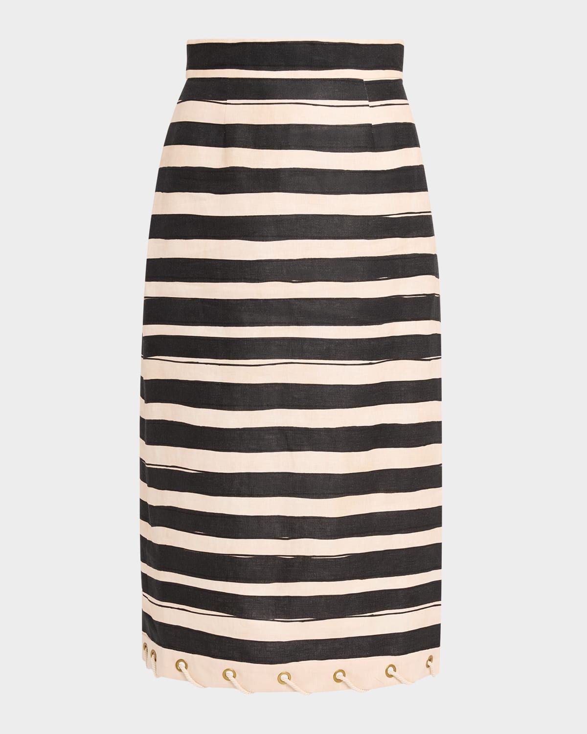 Rebellion Stripe Rope Skirt