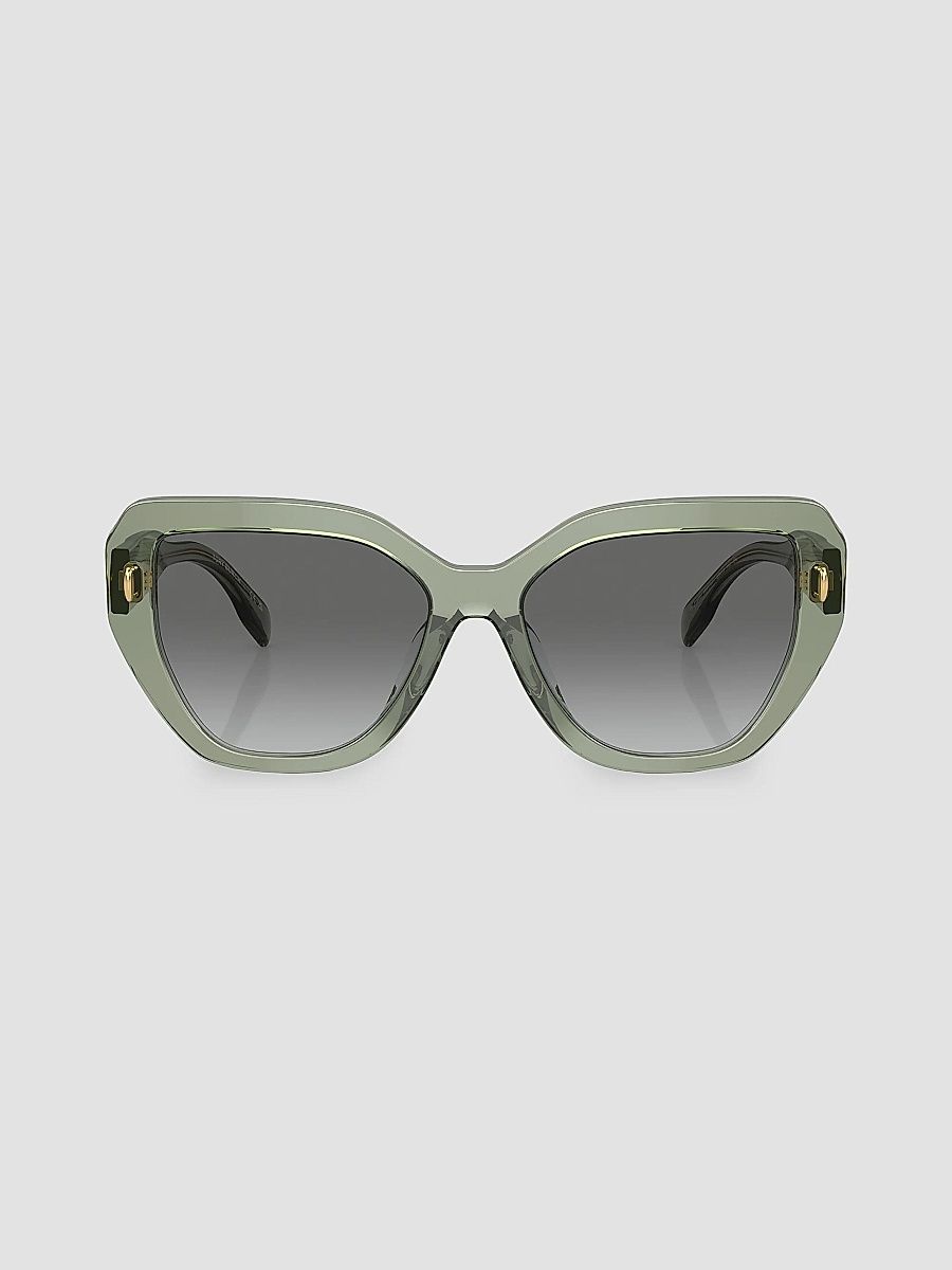 Tory Burch Women's Miller 55MM Oversized Cat-Eye Sunglasses - Grey