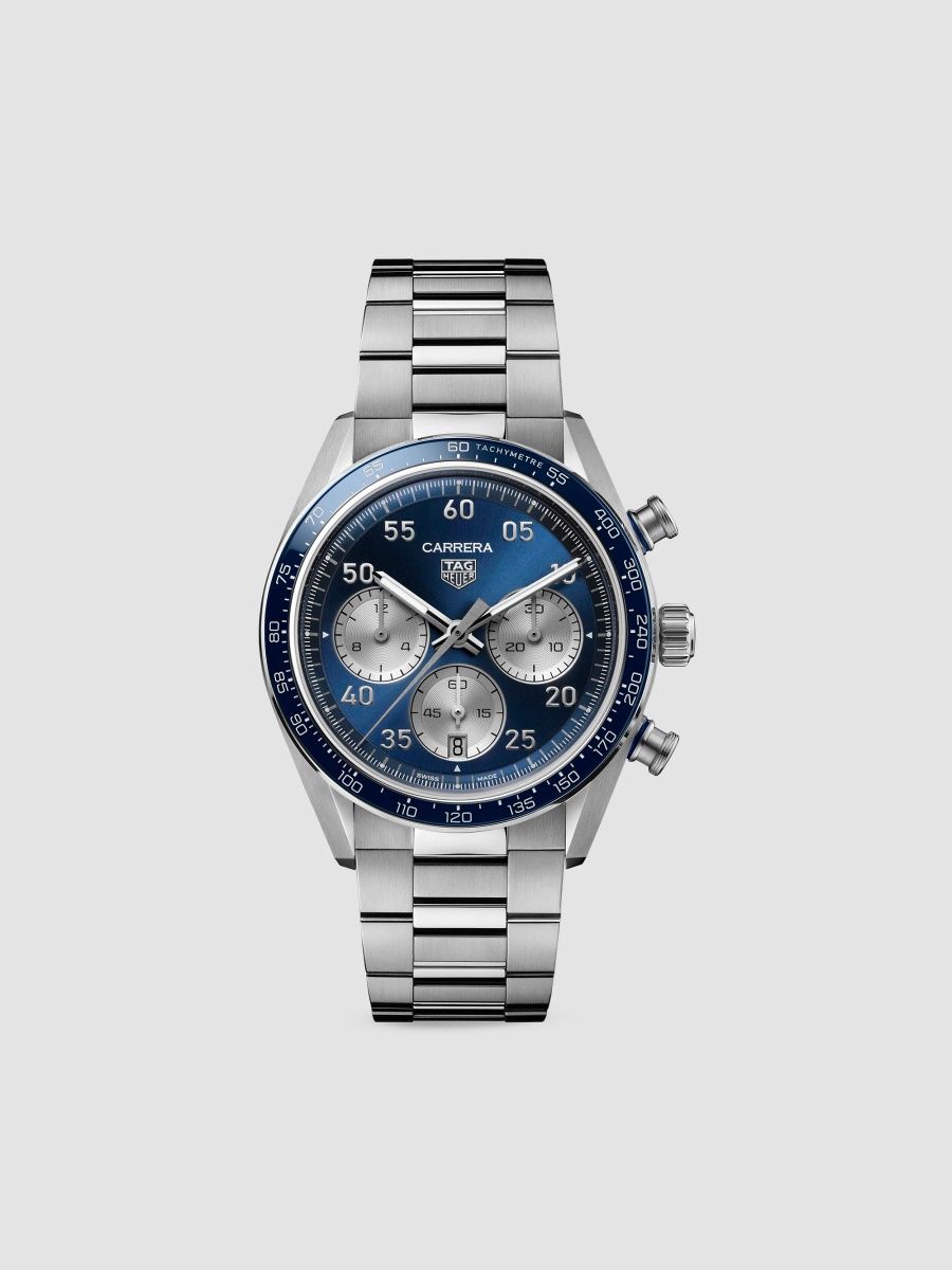 TAG Heuer Men's Carrera Stainless Steel Chronograph Watch/42MM - Steel
