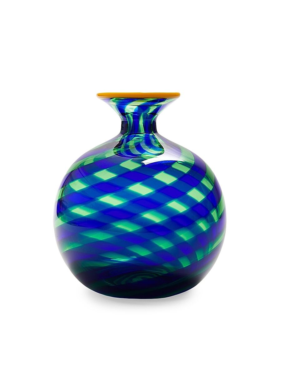 Mini Ciccio Vase - Twist Blue
