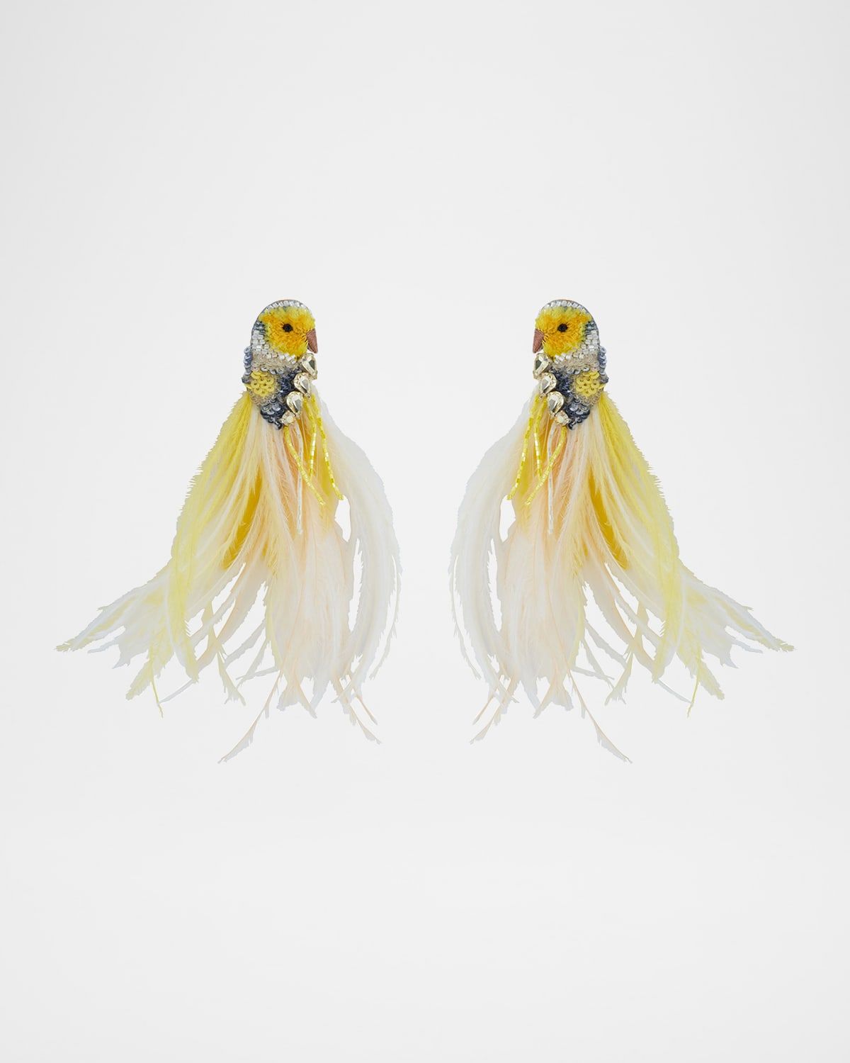 Amarillo Bird Earrings