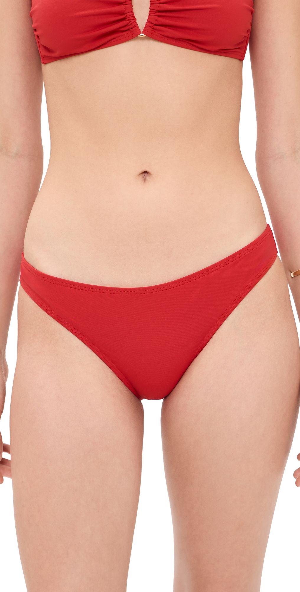 Nili Lotan Bikini Bottoms Red M